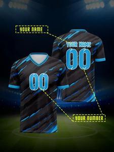 2025 meilleur maillot de football pour jeunes pour garçons hommes vêtements de sport adulte jouant ensemble d'uniformes prix compétitif - Product Image 6