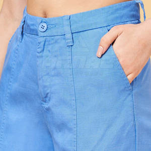 Pantalones Cargo de cintura alta para mujer con bucles de cinturón, diseño multibolsillo para ropa de calle, pantalones Cargo holgados para mujer - Product Image 6