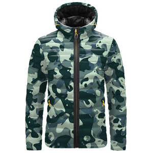 Vestes matelassées personnalisées unisexes 2025 avec col montant Impression par sublimation imperméable Conception zippée à bulles épaisses et grasses - Product Image 3