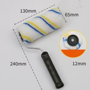 Hoge Kwaliteit Muurverf <span class=keywords><strong>Roller</strong></span> Met Plastic Handvat Kamer Decoratie Verf <span class=keywords><strong>Roller</strong></span> Kwast Rollers Pijn - Product Image 5