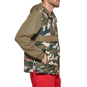 Vestes d'hiver à capuche légères et imperméables Vestes coupe-vent d'extérieur de haute qualité avec logo personnalisé imprimé par sublimation - Product Image 2