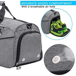 Large Unisex Fitness Travel Duffle <b>Bag</b> Heavy Duty Waterproof Zipper Fashionable Gym Sports <b>Bag</b> American Football <b>Mens</b> Womens Use - Product Image 4