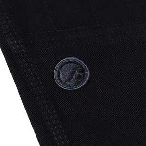 Ensemble Kimono de Jiu-Jitsu Officiel Gracie Barra Bleu Marine Storm, Modèles Single, Double et Pearl Wave, Tenue de Compétition Complète GI Bleue - Product Image 4