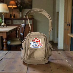 Minimalist <b>Nylon</b> Fabric <b>Crossbody</b> Sling <b>Bag</b> Lightweight Casual for Everyday & Travel Model TL-022 - Product Image 4