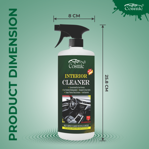 Autocosmic Professional Grade 1Ltr Multi-Purpose Car Interior Polish Shine Safe pour toutes les surfaces Spray - Product Image 4