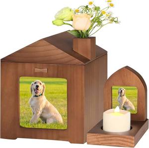 Urnas para mascotas hechas a mano de recuerdo, urnas de madera para gatos y perros, urnas de palisandro, urnas funerarias, urnas funerarias a bajo precio - Product Image 6