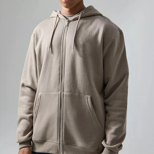 Vente en gros Sweat à capuche surdimensionné unisexe avec logo personnalisé Sweatshirts streetwear hauts au design uni avec techniques brodées pour l'hiver - Product Image 4