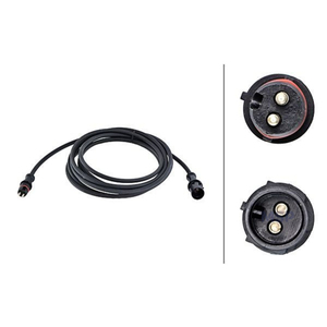 6PU230048531 - Connecting Cable, ABS - 24V - 2-<b>Pin</b> Connector - Total Length: 3095mm - MSP Export - Product Image 1