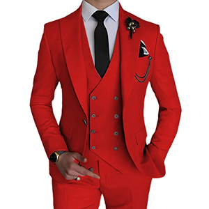Ensemble de costume pour homme en deux pièces pour les occasions spéciales, costume de mariage, veste de costume pour homme, coupe ajustée, costume de demoiselle d'honneur, ensemble de blazers - Product Image 5