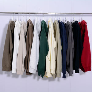 Stylish 280 GSM Hoodies Cotton Lightweight Unisex Sweatshirts Comfortable Warm Casual Wear Factory <b>Direct</b> Wholesale Custom - Product Image 5