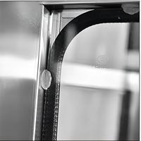 Armoire à médicaments en acier inoxydable pour hôpital avec plusieurs étagères, design verrouillable pour le stockage de médicaments en pharmacie
