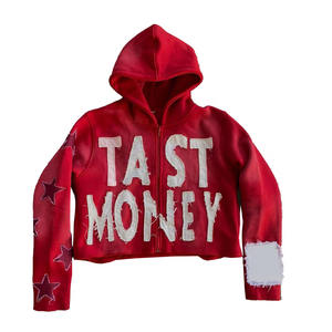 Ropa deportiva de diseñador de lujo de alta calidad personalizada sudaderas con capucha lisas al por mayor sudaderas con capucha de algodón de moda y cómodas - Product Image 6