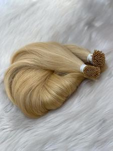 ผมต่อปลายผมมนุษย์สีบลอนด์ปลายเรียว100% เวียดนาม - Product Image 2