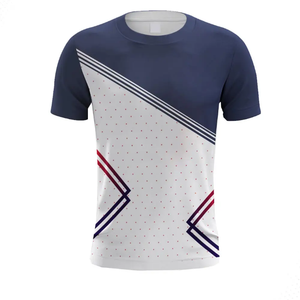 Camiseta Deportiva para Hombre, 100% Poliéster, Tejido de Punto, Transpirable, de Secado Rápido, Ligera, Personalizable, OEM/ODM Disponible - Product Image 5