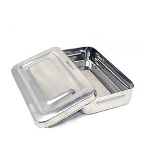 Orthopedic Surgical Instrument <b>Box</b> with Lid 8x5x2 Stainless Steel <b>Storage</b> for Dental Instruments - Product Image 4