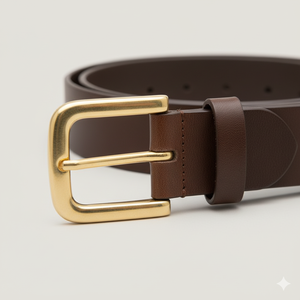 Celeste Ceinture en cuir de qualité supérieure Minimaliste et sophistiquée de Divine International - Product Image 2