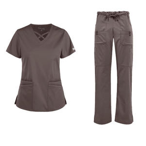 Soins infirmiers médicaux personnalisés en gros Scrubs uniformes hospitaliers pour infirmières ensembles de gommage confortables pour infirmière - Product Image 3