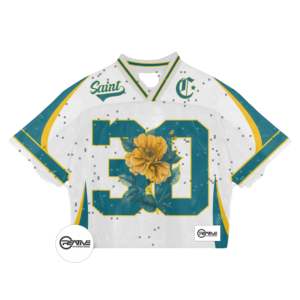 Camiseta de Fútbol Americano Negra de Talla Grande Unisex Personalizada 2024, Camiseta Deportiva de Malla Holgada de Moda, Camiseta Vintage de Fútbol Americano Estampada y Transpirable - Product Image 4