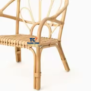 Adecuado para uso en interiores y exteriores Silla de ratán natural Muebles para el hogar Perfecto para la decoración Relajarse en la sala de estar - Product Image 2