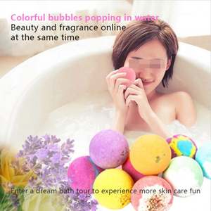 Bombas de Baño Efervescentes con Aceites Esenciales, Hidratantes, Flores Secas, Sales Efervescentes, Cañón de Vapor, <span class=keywords><strong>Burbujas</strong></span>, Venta al por Mayor Directa - Product Image 2