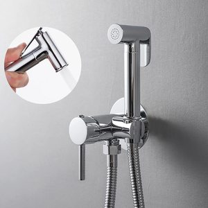 Настенный скрытый смеситель для унитаза и биде - Product Image 4