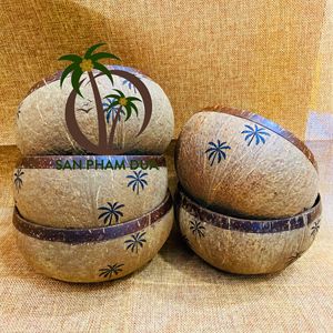 Eco-Friendly Vintage Designed Polished <b>Coconut</b> <b>Shell</b> Bowls with Free Sample and Custom Logo for Home Use Stocked - Product Image 6