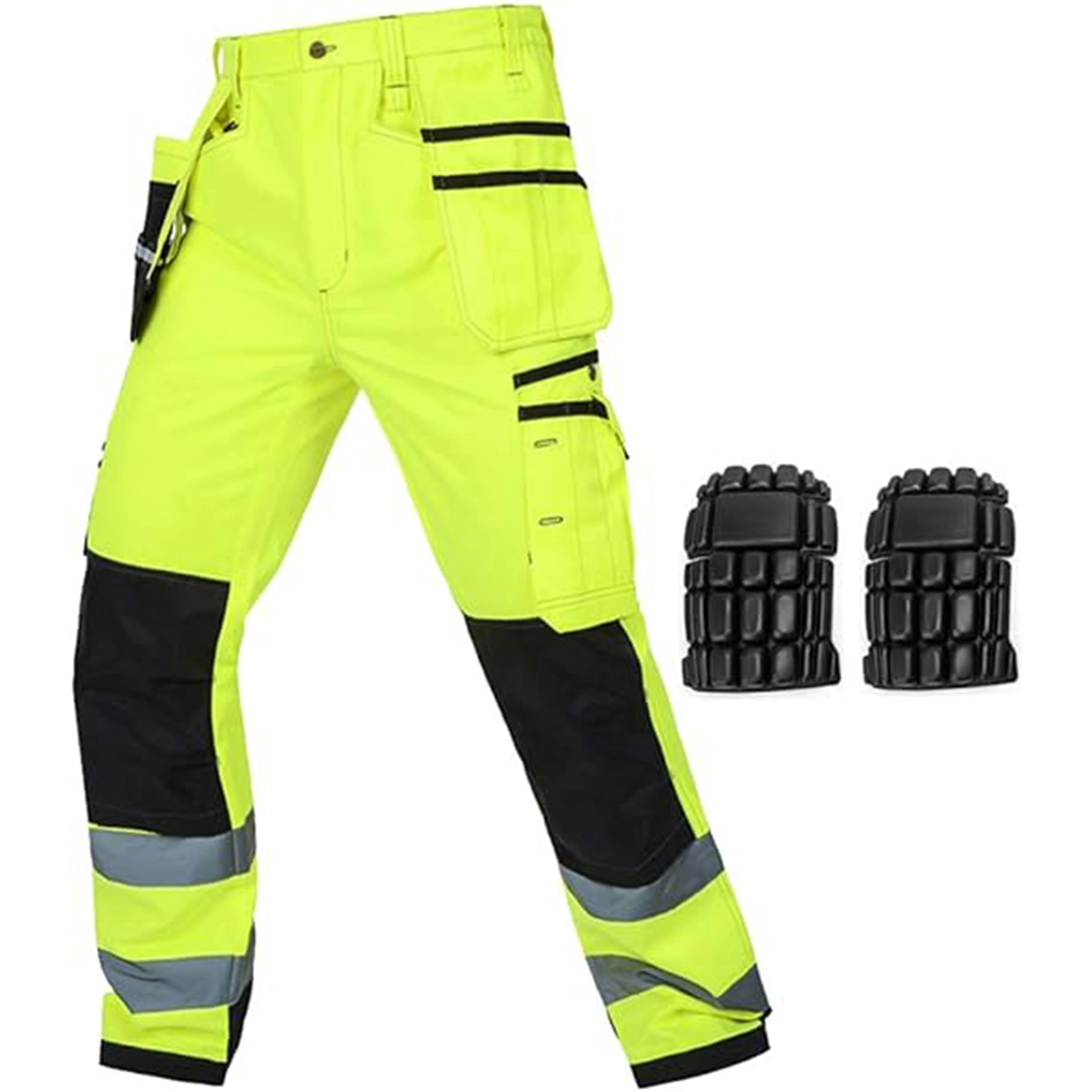 Custom Workwear pant with knee protection Work Suit Men High Quality Worker Uniform Men's Workwear trouser