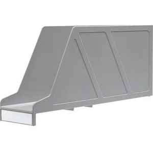 Leitz OrgaClass Standing <b>File</b> Holder for A4 Landscape Polystyrene Grey 9.7 X 17.8 X 33.5 cm - Product Image 1