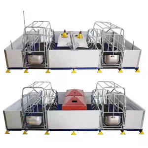 Nouvelles caisses de mise bas de porcs à prix d'usine équipement d'élevage d'animaux facile à installer pour les truies garantie d'un an pour l'élevage de porcs - Product Image 1