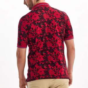 Venta al por mayor de camisetas de polo por encargo de los hombres más vendidos últimos camisetas de polo Nuevo diseño de calidad superior de la sublimación de los polos de los hombres - Product Image 2