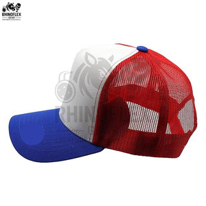 Meilleure conception casquettes de camionneur sport 100% coton à 6 panneaux personnalisées avec toile de style décontracté respirant en maille pour l'extérieur - Product Image 3