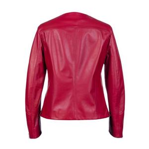 Vente en gros de vestes pour femmes vêtements de mode vestes en cuir véritable pour femmes top ventes vestes en cuir élégantes pour femmes - Product Image 6