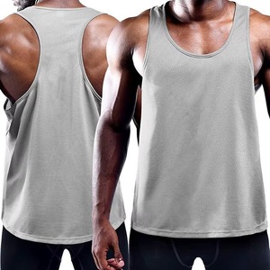 Precio al por mayor Entrenamiento personalizado Hombres Singlets Gym Wear Último diseño Singlet Para hombres gym singlets a precio barato - Product Image 3