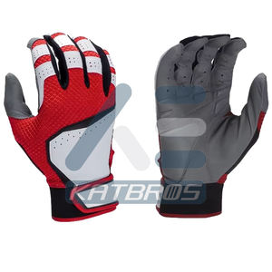 Guantes de Bateo de Béisbol de Cabretta Protectores, Guantes Deslizantes Personalizados de Fábrica para Entrenamiento de Béisbol y Uso en Exteriores - Product Image 4