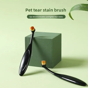 แปรงกำจัดคราบสกปรกสำหรับสุนัขและแมวดวงตา12ซม. - Product Image 2