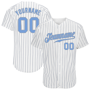 Bordado Stitch equipo Logo nombre Número béisbol uniforme Club personalizado en blanco béisbol Jersey - Product Image 1