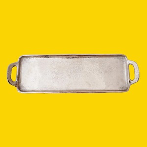 Plateau décoratif d'intérieur en aluminium avec technique de l'émail de couleur Accessoire élégant et plateau de service de pièce maîtresse pour les intérieurs de maison - Product Image 4