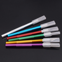 Pousse-cuticules en acier inoxydable de haute qualité, dissolvant de vernis gel UV, 1 pièce, couteau nettoyeur d'ongles, manches de scalpel ASI-CP-1005