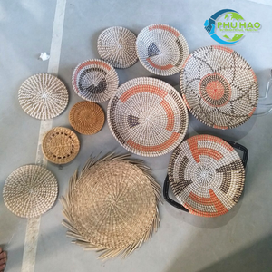 Water Hyacinth 100% Nuevos productos Exportación Productos hechos a mano Cesta colgante de pared con buen precio de la fábrica de Vietnam - Product Image 2