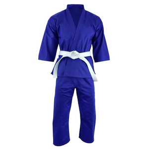 Uniformes de karaté en gros, arts martiaux, kimono de jiu-jitsu, spandex/polyester, logo personnalisable sur le devant, ensemble d'entraînement et de compétition - Product Image 4