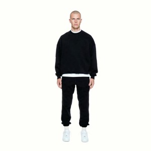 เสื้อฮู้ดแบบสวมหัวเสื้อสเวตเตอร์ผ้าฝ้ายคอกลมเทคนิคการซักขนแกะฤดูหนาวขายส่งฤดูใบไม้ร่วง - Product Image 2