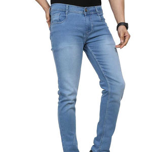 Pantalones vaqueros de mezclilla para hombre, con estilo, último diseño, con bolsillos, logotipo personalizado a la venta, pantalones gráficos de diseño avanzado para hombre - Product Image 2