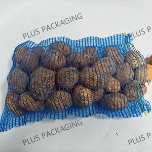Bolsa de malla Raschel PE ecológica directa de fábrica para almacenamiento de cebollas y agricultura y frutas - Product Image 1