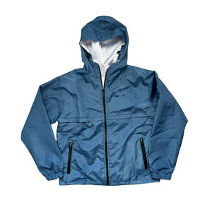 Conjunto de traje de chaqueta y pantalones cortos de dos piezas de poliéster de nailon de verano 2024 personalizado conjuntos de pantalones cortos de chándal cortavientos deportivos para hombres - Product Image 3