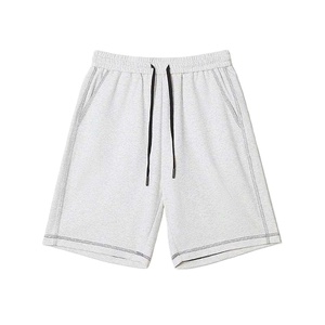 Pantalones cortos de hombre de alta calidad 100% algodón, ropa deportiva de verano y pantalones cortos casuales para correr, pantalones cortos de hombre sencillos con microestiramiento. - Product Image 5
