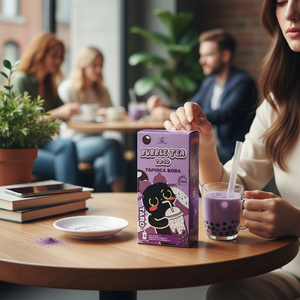 Kit DIY de thé au lait à bulles instantané au sucre brun en boîte - Product Image 2