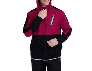 Sudaderas con capucha de color con cremallera completa para hombre, sudaderas con capucha bordadas con logotipo personalizado, fabricante de fábrica, sudadera al por mayor de calidad premium - Product Image 5