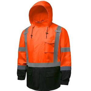 Veste d'extérieur de haute qualité en toile de printemps, réfléchissante haute visibilité, chauffante, imperméable et respirante, de sécurité, vente en gros OEM - Product Image 3
