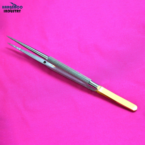 คีมผูกไหมเย็บแผลขนาดเล็ก TC รุ่น 6 พร้อมแท่นวาง ทำจากสแตนเลส สำหรับงานทันตกรรมและศัลยกรรม - Product Image 1