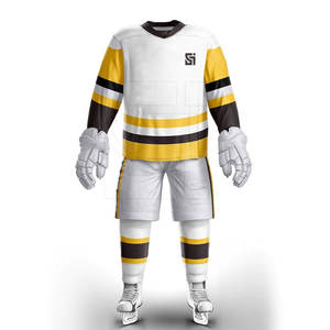 Uniforme de hockey sobre hielo de alta calidad, novedad en ropa deportiva, uniforme de hockey sobre hielo juvenil personalizado para exteriores - Product Image 4